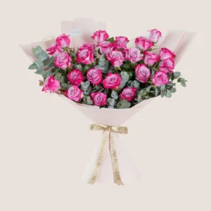 Purple Roses bouquet