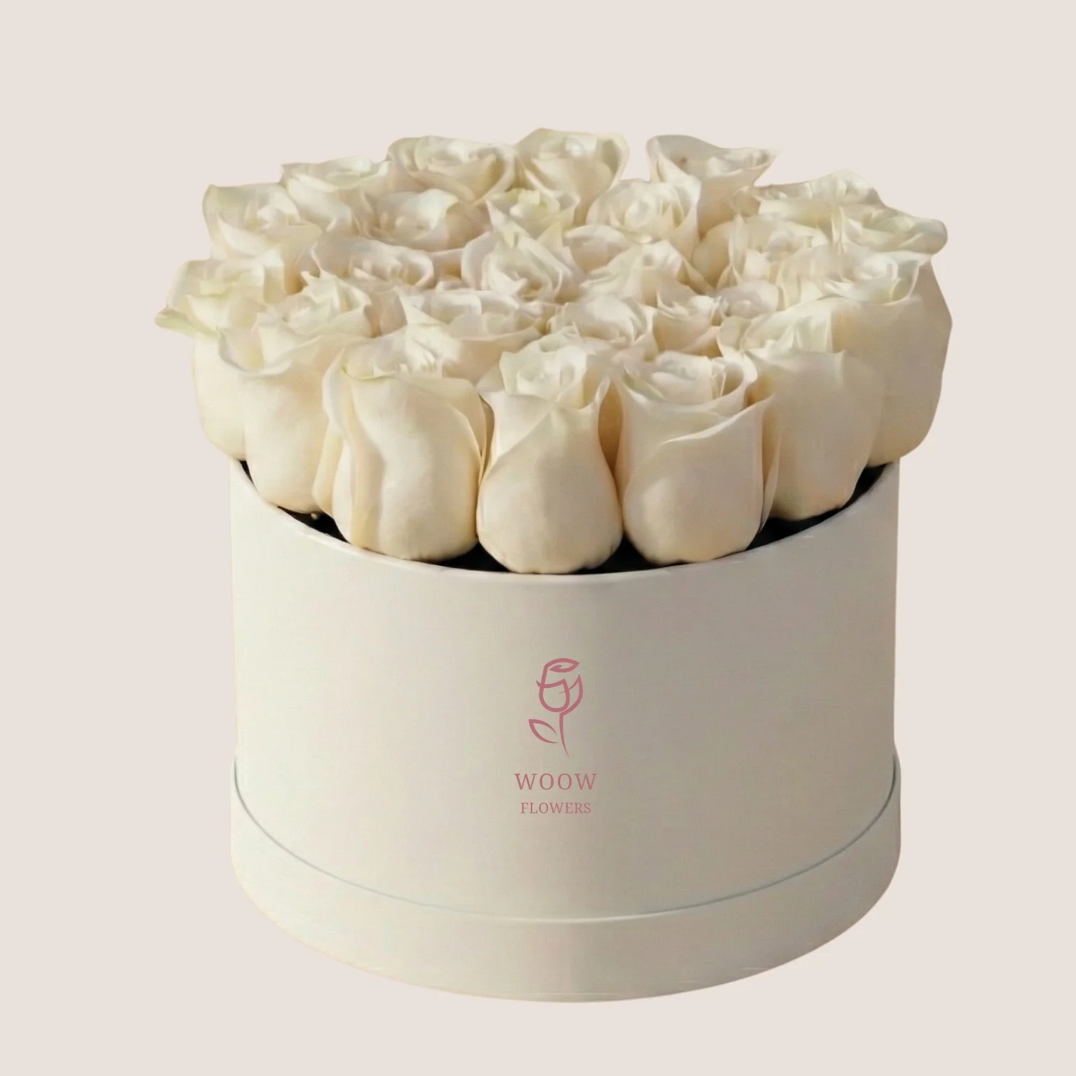 white rose box
