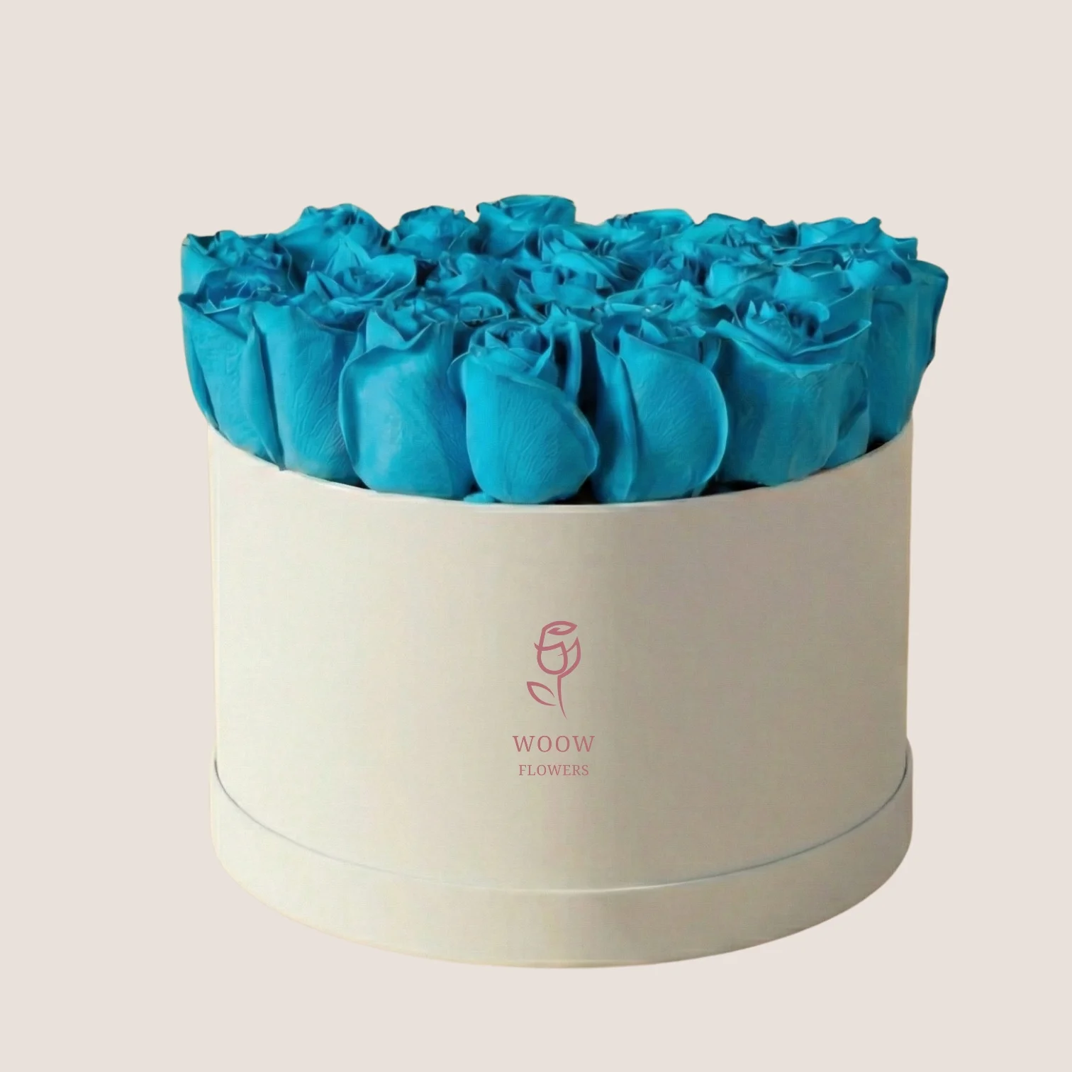 Blue rose box