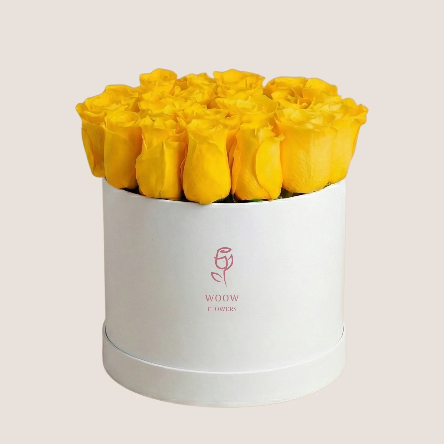 Yellow rose box