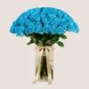 Blue Roses Vase