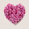 Purple Rose Heart