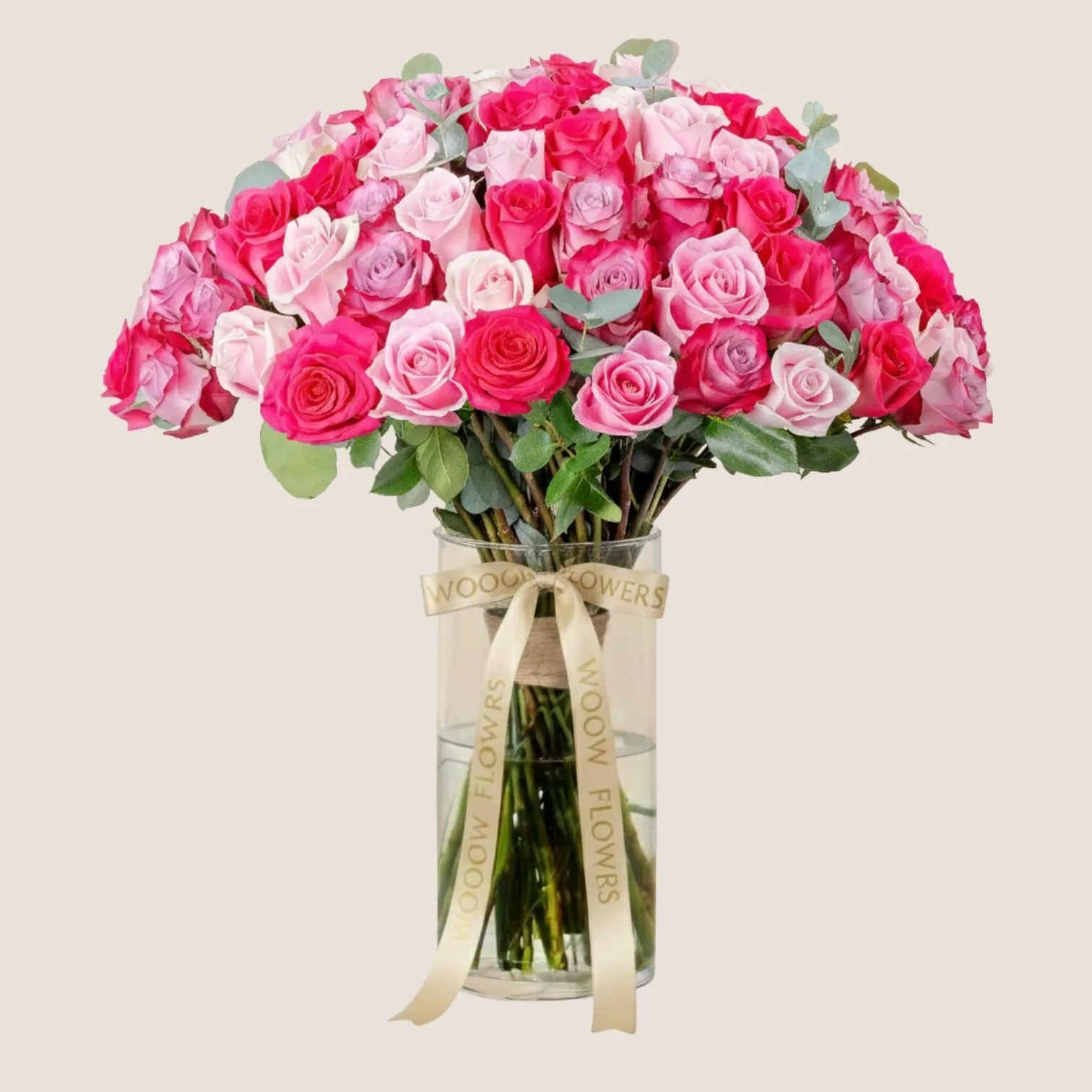 Blush Roses Vase